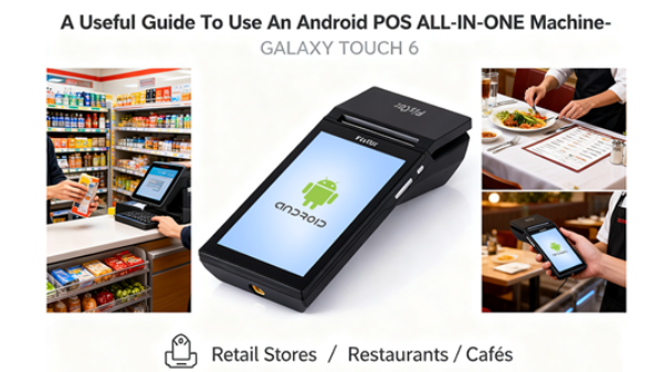 En användbar guide för att använda en Android POS ALL-IN-ONE-maskin - GALAXY TOUCH 6