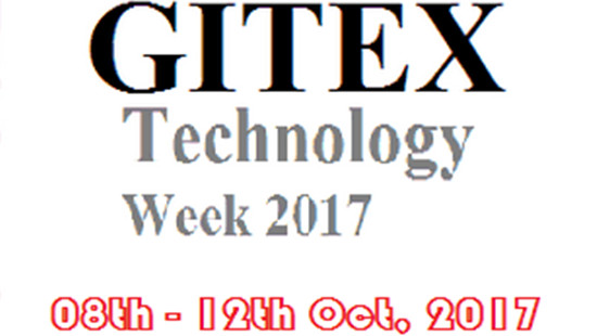 2017 GITEX SHOW - Välkommen till Hall 3 monter A3-5, 8-12 oktober 2017!